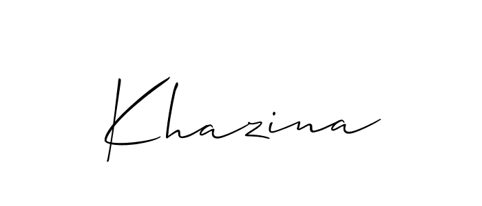 You can use this online signature creator to create a handwritten signature for the name Khazina. This is the best online autograph maker. Khazina signature style 2 images and pictures png