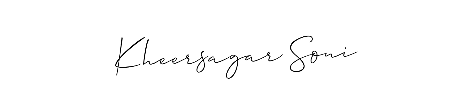 See photos of Kheersagar Soni official signature by Spectra . Check more albums & portfolios. Read reviews & check more about Allison_Script font. Kheersagar Soni signature style 2 images and pictures png