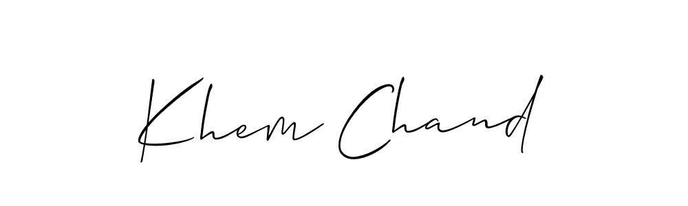 This is the best signature style for the Khem Chand name. Also you like these signature font (Allison_Script). Mix name signature. Khem Chand signature style 2 images and pictures png