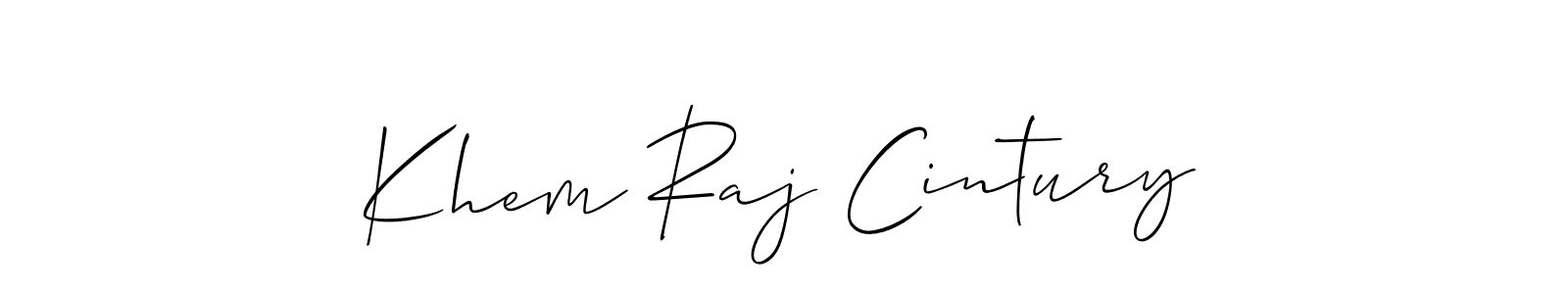 Here are the top 10 professional signature styles for the name Khem Raj Cintury. These are the best autograph styles you can use for your name. Khem Raj Cintury signature style 2 images and pictures png