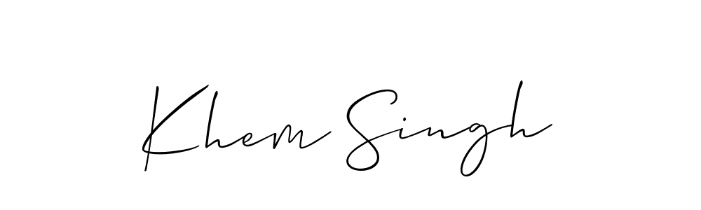 Here are the top 10 professional signature styles for the name Khem Singh. These are the best autograph styles you can use for your name. Khem Singh signature style 2 images and pictures png