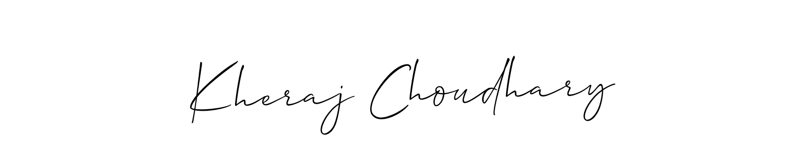 Here are the top 10 professional signature styles for the name Kheraj Choudhary. These are the best autograph styles you can use for your name. Kheraj Choudhary signature style 2 images and pictures png