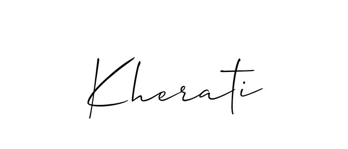 You can use this online signature creator to create a handwritten signature for the name Kherati. This is the best online autograph maker. Kherati signature style 2 images and pictures png