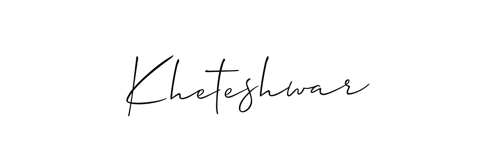 Kheteshwar stylish signature style. Best Handwritten Sign (Allison_Script) for my name. Handwritten Signature Collection Ideas for my name Kheteshwar. Kheteshwar signature style 2 images and pictures png