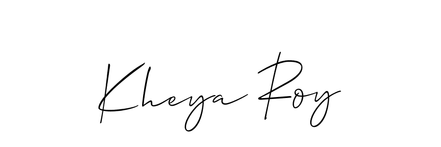 Here are the top 10 professional signature styles for the name Kheya Roy. These are the best autograph styles you can use for your name. Kheya Roy signature style 2 images and pictures png