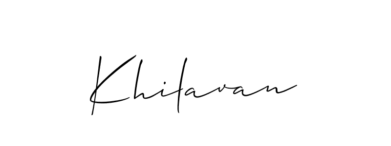 This is the best signature style for the Khilavan name. Also you like these signature font (Allison_Script). Mix name signature. Khilavan signature style 2 images and pictures png