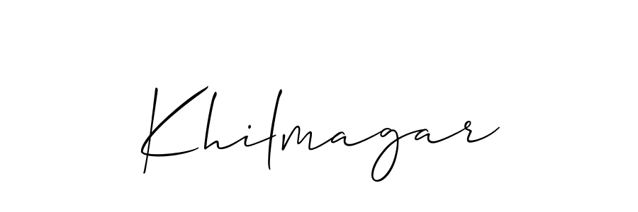 This is the best signature style for the Khilmagar name. Also you like these signature font (Allison_Script). Mix name signature. Khilmagar signature style 2 images and pictures png