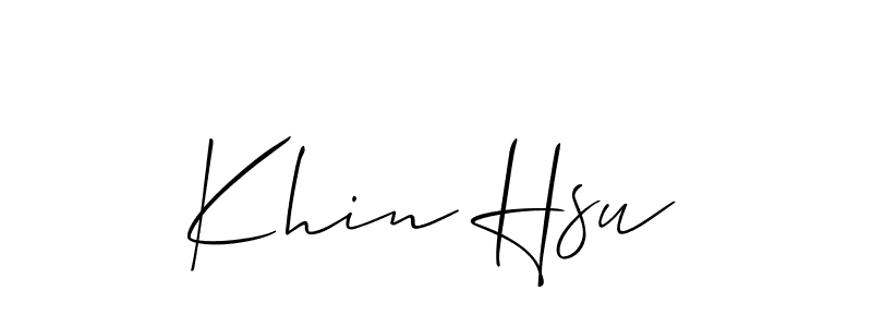 Here are the top 10 professional signature styles for the name Khin Hsu. These are the best autograph styles you can use for your name. Khin Hsu signature style 2 images and pictures png