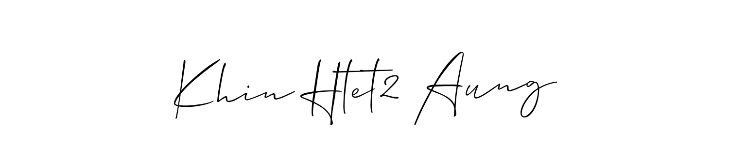 Best and Professional Signature Style for Khin Htet2 Aung. Allison_Script Best Signature Style Collection. Khin Htet2 Aung signature style 2 images and pictures png