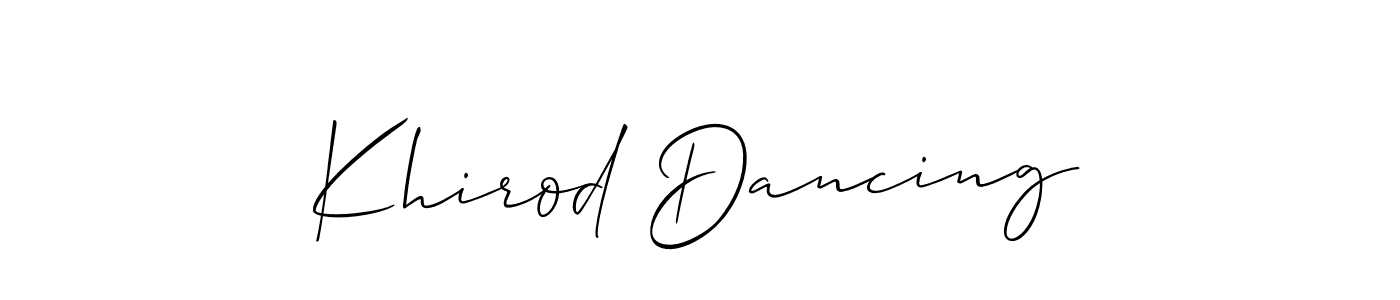 See photos of Khirod Dancing official signature by Spectra . Check more albums & portfolios. Read reviews & check more about Allison_Script font. Khirod Dancing signature style 2 images and pictures png