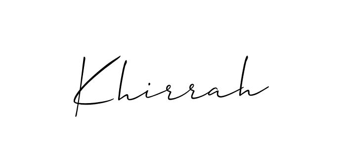 Here are the top 10 professional signature styles for the name Khirrah. These are the best autograph styles you can use for your name. Khirrah signature style 2 images and pictures png