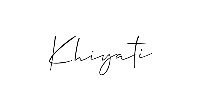 Check out images of Autograph of Khiyati name. Actor Khiyati Signature Style. Allison_Script is a professional sign style online. Khiyati signature style 2 images and pictures png