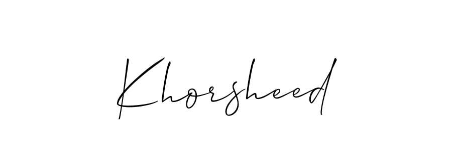 Also You can easily find your signature by using the search form. We will create Khorsheed name handwritten signature images for you free of cost using Allison_Script sign style. Khorsheed signature style 2 images and pictures png