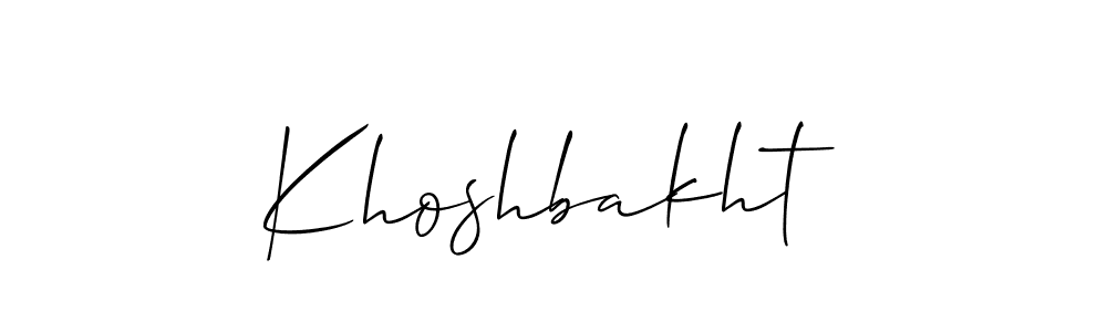 This is the best signature style for the Khoshbakht name. Also you like these signature font (Allison_Script). Mix name signature. Khoshbakht signature style 2 images and pictures png