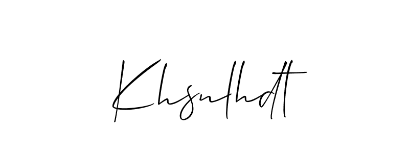 Here are the top 10 professional signature styles for the name Khsnlhdt. These are the best autograph styles you can use for your name. Khsnlhdt signature style 2 images and pictures png
