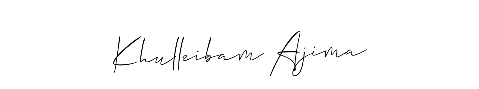 Here are the top 10 professional signature styles for the name Khulleibam Ajima. These are the best autograph styles you can use for your name. Khulleibam Ajima signature style 2 images and pictures png