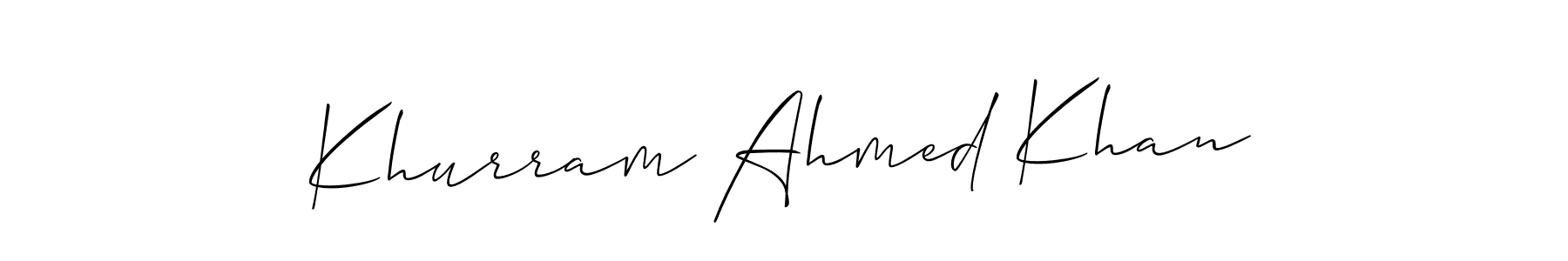 Here are the top 10 professional signature styles for the name Khurram Ahmed Khan. These are the best autograph styles you can use for your name. Khurram Ahmed Khan signature style 2 images and pictures png