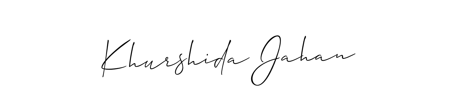 Here are the top 10 professional signature styles for the name Khurshida Jahan. These are the best autograph styles you can use for your name. Khurshida Jahan signature style 2 images and pictures png