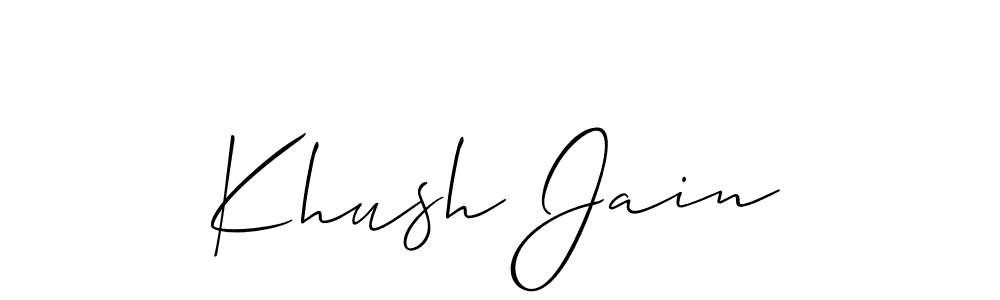 See photos of Khush Jain official signature by Spectra . Check more albums & portfolios. Read reviews & check more about Allison_Script font. Khush Jain signature style 2 images and pictures png