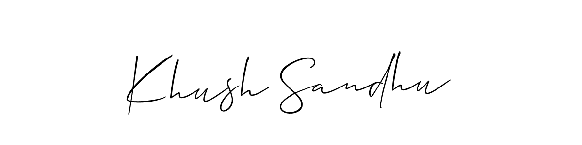 Check out images of Autograph of Khush Sandhu name. Actor Khush Sandhu Signature Style. Allison_Script is a professional sign style online. Khush Sandhu signature style 2 images and pictures png