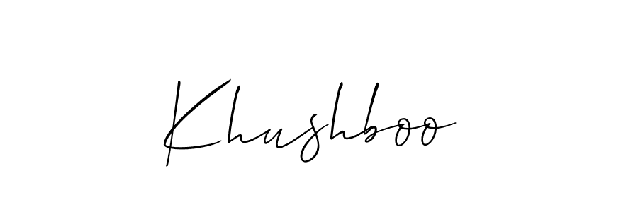 Make a beautiful signature design for name Khushboo . Use this online signature maker to create a handwritten signature for free. Khushboo  signature style 2 images and pictures png