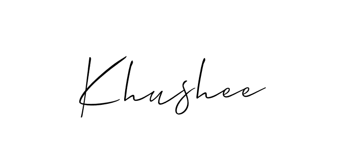 Check out images of Autograph of Khushee name. Actor Khushee Signature Style. Allison_Script is a professional sign style online. Khushee signature style 2 images and pictures png