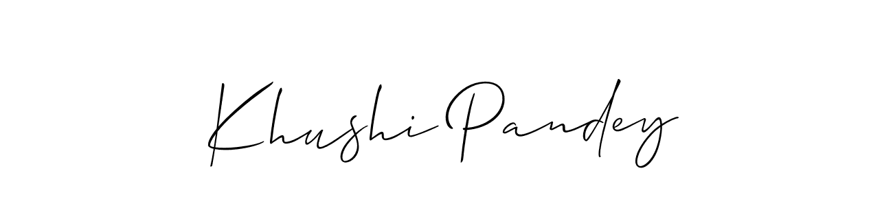 Once you've used our free online signature maker to create your best signature Allison_Script style, it's time to enjoy all of the benefits that Khushi Pandey name signing documents. Khushi Pandey signature style 2 images and pictures png