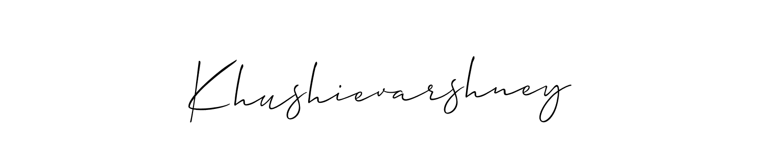 You can use this online signature creator to create a handwritten signature for the name Khushievarshney. This is the best online autograph maker. Khushievarshney signature style 2 images and pictures png