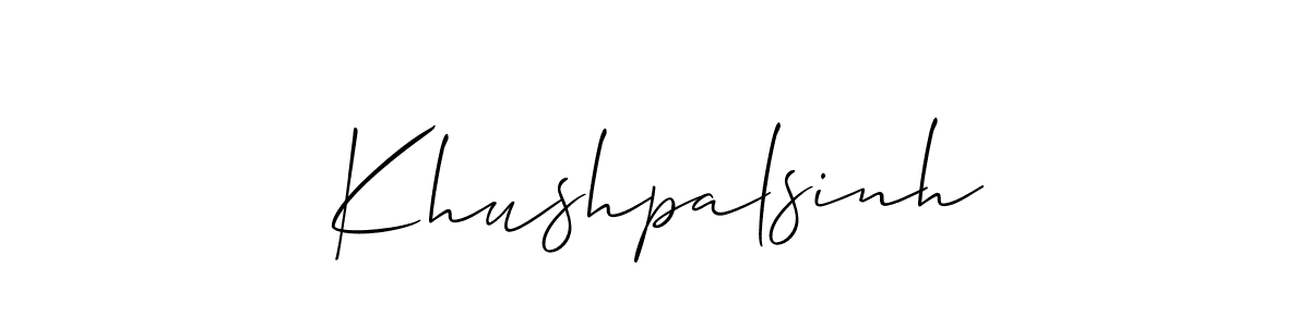 Here are the top 10 professional signature styles for the name Khushpalsinh. These are the best autograph styles you can use for your name. Khushpalsinh signature style 2 images and pictures png