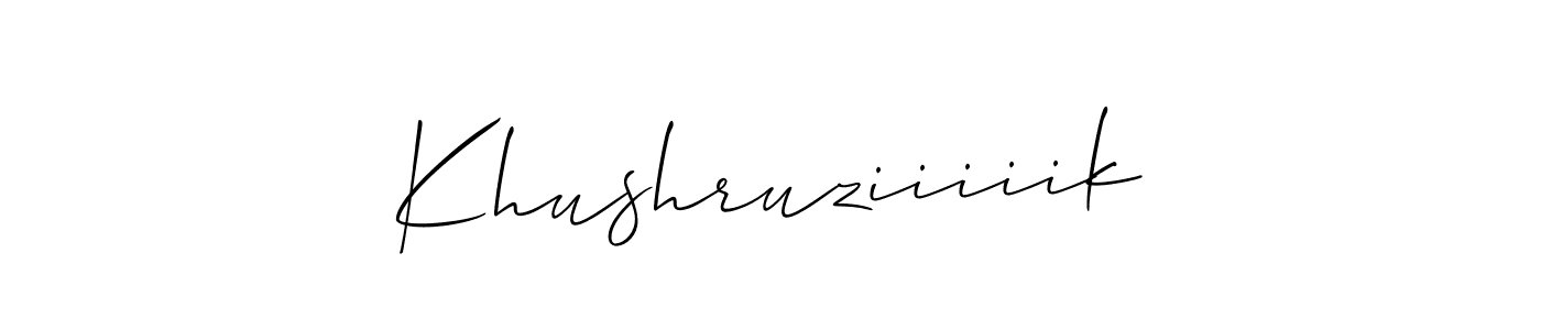 This is the best signature style for the Khushruziiiiik name. Also you like these signature font (Allison_Script). Mix name signature. Khushruziiiiik signature style 2 images and pictures png