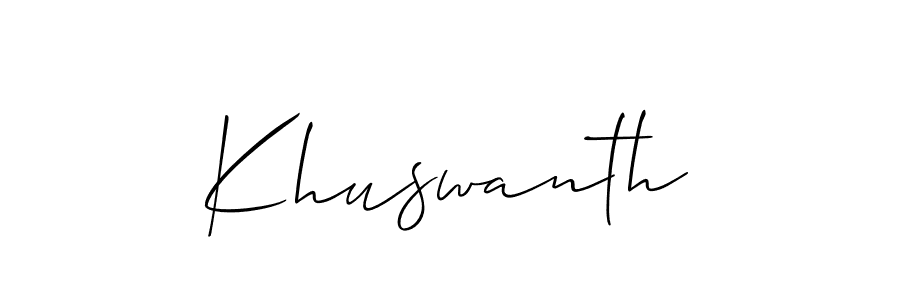 This is the best signature style for the Khuswanth name. Also you like these signature font (Allison_Script). Mix name signature. Khuswanth signature style 2 images and pictures png