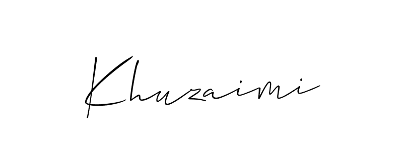 This is the best signature style for the Khuzaimi name. Also you like these signature font (Allison_Script). Mix name signature. Khuzaimi signature style 2 images and pictures png