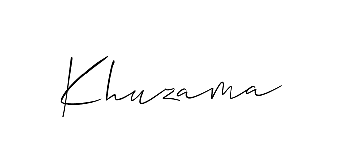 Here are the top 10 professional signature styles for the name Khuzama. These are the best autograph styles you can use for your name. Khuzama signature style 2 images and pictures png