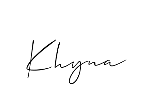 See photos of Khyna official signature by Spectra . Check more albums & portfolios. Read reviews & check more about Allison_Script font. Khyna signature style 2 images and pictures png