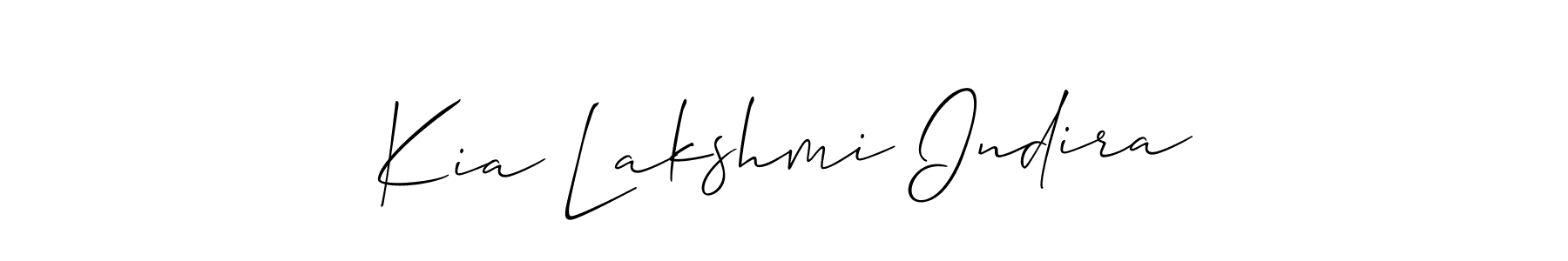 Here are the top 10 professional signature styles for the name Kia Lakshmi Indira. These are the best autograph styles you can use for your name. Kia Lakshmi Indira signature style 2 images and pictures png