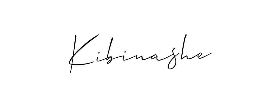 It looks lik you need a new signature style for name Kibinashe. Design unique handwritten (Allison_Script) signature with our free signature maker in just a few clicks. Kibinashe signature style 2 images and pictures png