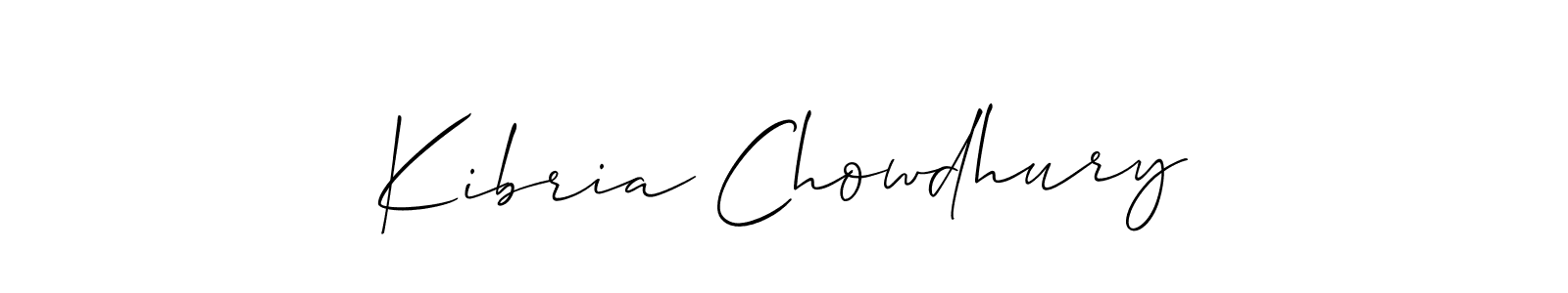 Best and Professional Signature Style for Kibria Chowdhury. Allison_Script Best Signature Style Collection. Kibria Chowdhury signature style 2 images and pictures png