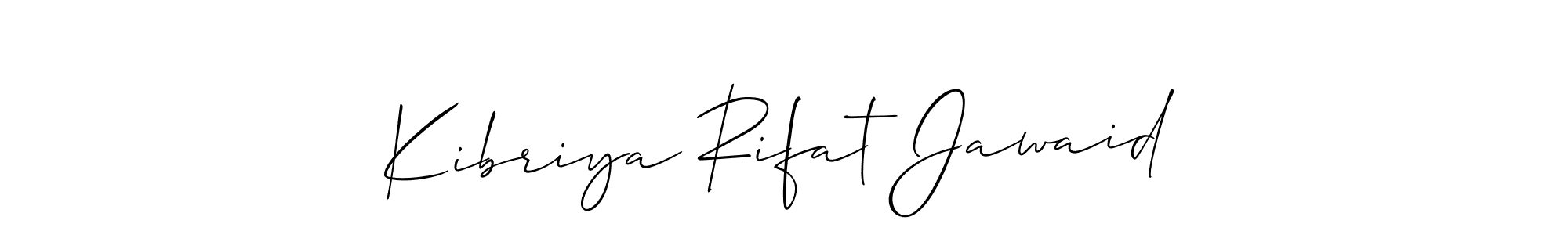 See photos of Kibriya Rifat Jawaid official signature by Spectra . Check more albums & portfolios. Read reviews & check more about Allison_Script font. Kibriya Rifat Jawaid signature style 2 images and pictures png