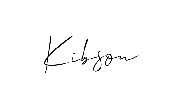 Check out images of Autograph of Kibson name. Actor Kibson Signature Style. Allison_Script is a professional sign style online. Kibson signature style 2 images and pictures png