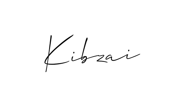 You can use this online signature creator to create a handwritten signature for the name Kibzai. This is the best online autograph maker. Kibzai signature style 2 images and pictures png