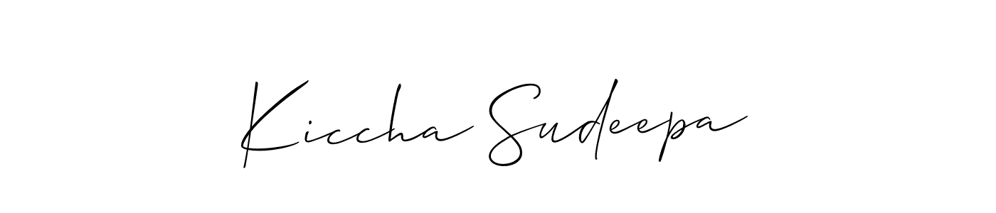 Check out images of Autograph of Kiccha Sudeepa name. Actor Kiccha Sudeepa Signature Style. Allison_Script is a professional sign style online. Kiccha Sudeepa signature style 2 images and pictures png