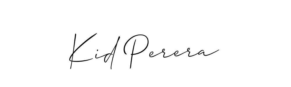 Best and Professional Signature Style for Kid Perera. Allison_Script Best Signature Style Collection. Kid Perera signature style 2 images and pictures png