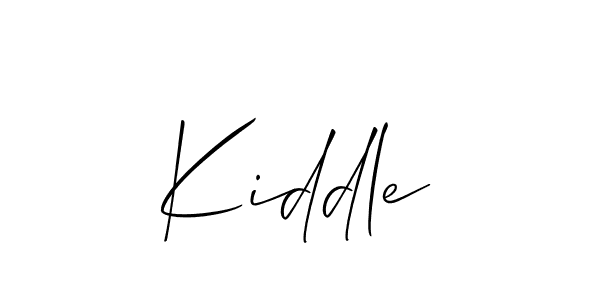 Make a beautiful signature design for name Kiddle. Use this online signature maker to create a handwritten signature for free. Kiddle signature style 2 images and pictures png