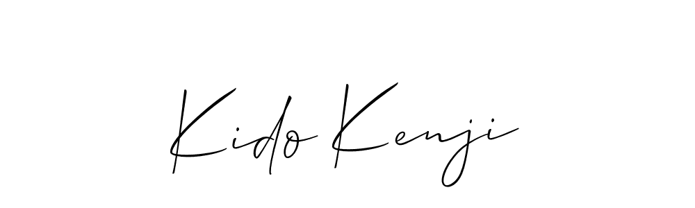 Once you've used our free online signature maker to create your best signature Allison_Script style, it's time to enjoy all of the benefits that Kido Kenji name signing documents. Kido Kenji signature style 2 images and pictures png