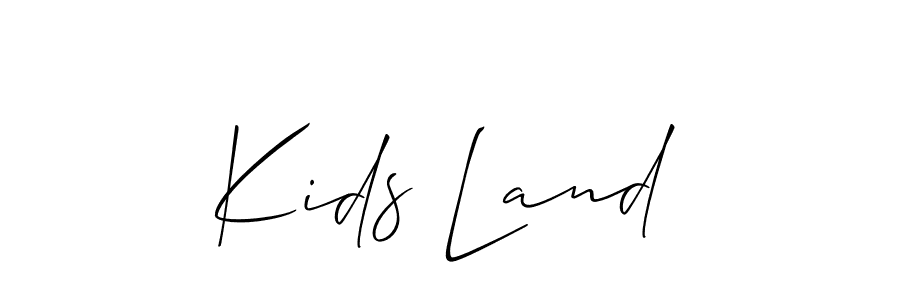 You can use this online signature creator to create a handwritten signature for the name Kids Land. This is the best online autograph maker. Kids Land signature style 2 images and pictures png