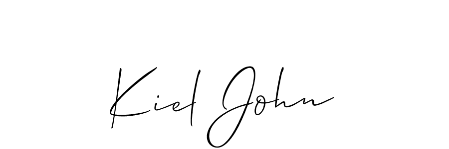 Once you've used our free online signature maker to create your best signature Allison_Script style, it's time to enjoy all of the benefits that Kiel John name signing documents. Kiel John signature style 2 images and pictures png