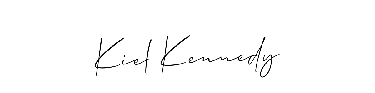 Once you've used our free online signature maker to create your best signature Allison_Script style, it's time to enjoy all of the benefits that Kiel Kennedy name signing documents. Kiel Kennedy signature style 2 images and pictures png