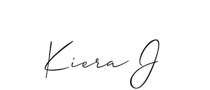 This is the best signature style for the Kiera J name. Also you like these signature font (Allison_Script). Mix name signature. Kiera J signature style 2 images and pictures png