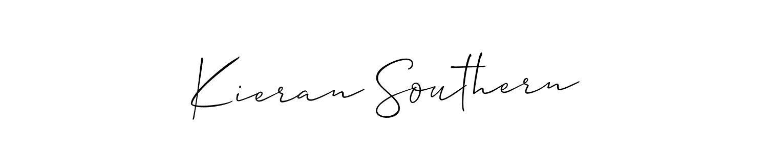 How to Draw Kieran Southern signature style? Allison_Script is a latest design signature styles for name Kieran Southern. Kieran Southern signature style 2 images and pictures png