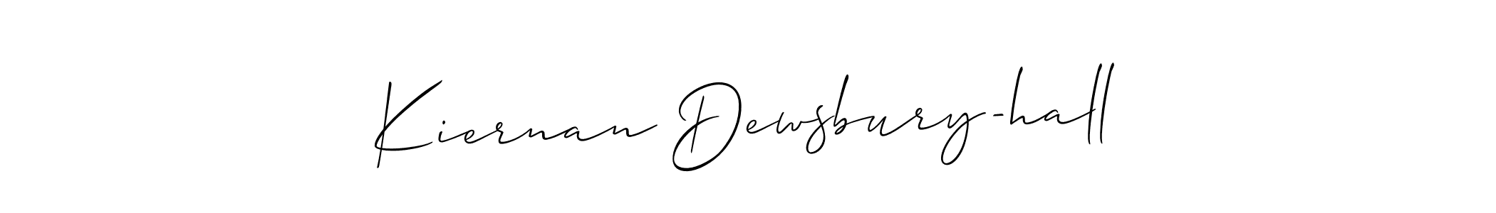 It looks lik you need a new signature style for name Kiernan Dewsbury-hall. Design unique handwritten (Allison_Script) signature with our free signature maker in just a few clicks. Kiernan Dewsbury-hall signature style 2 images and pictures png